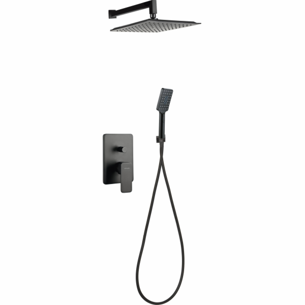 Valvex 2454570-MBK PODOMÍTEK SPRCHOVÉ SADY. LOFT ČERNÝ VE...