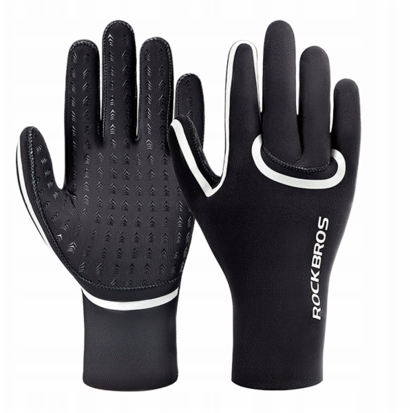 RockBros Cyklistické rukavice Full Waterproof, velikost: ...