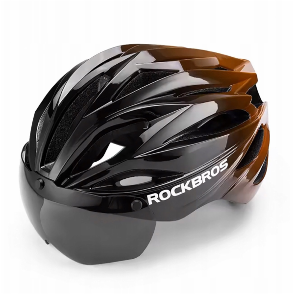 RockBros Cyklistická helma s kšiltem, odnímatelné ochrann...