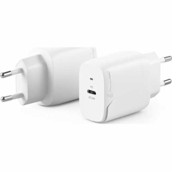 Alogic Nabíječka Chargeadaptér Alogic USB-C 20W bílá
