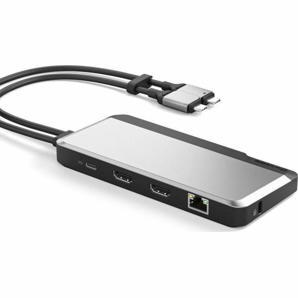 Alogic Stanice/replikátor USB-C 10v1 (U2CSH-SGR)