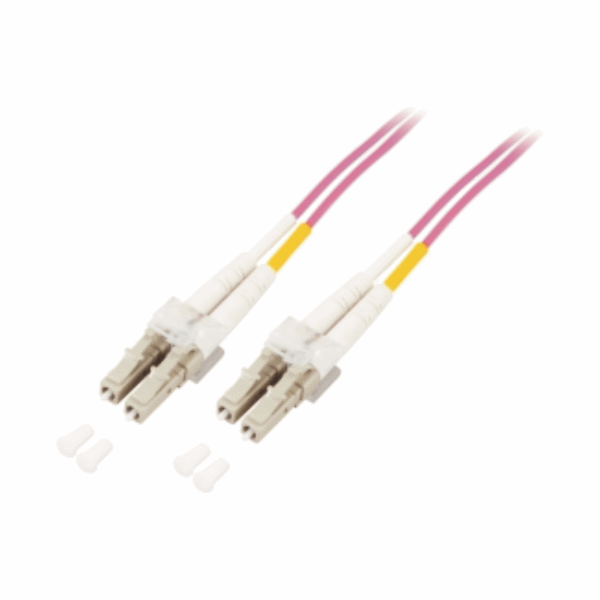 Mcab Optický patchcord, DUPLEX, LC-LC, 50/125µ, OM4, LSZH...