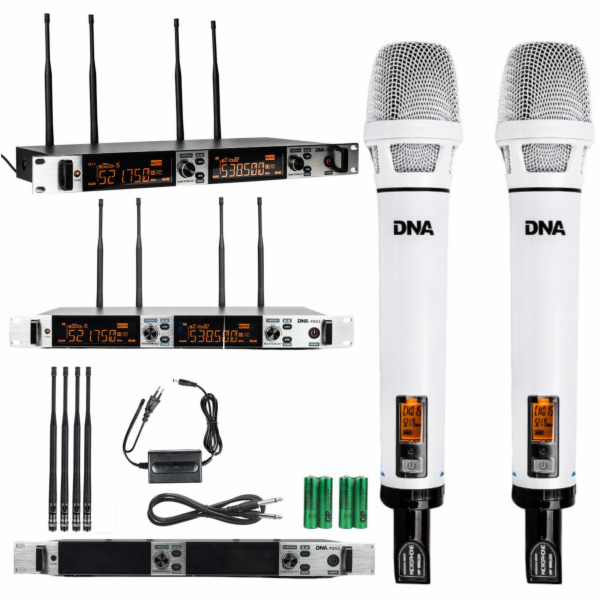 XXXXX_BITMAT Bezdrátový mikrofon DNA PSV 2, 2x ruční vysí...