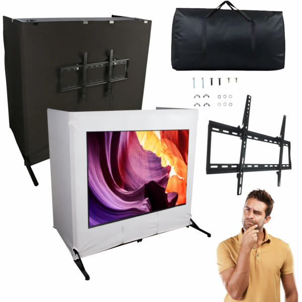 XXXXX_BITMAT Stolní DJ stolek DNA DJ s TV OBRAZOVKOU, DJs...