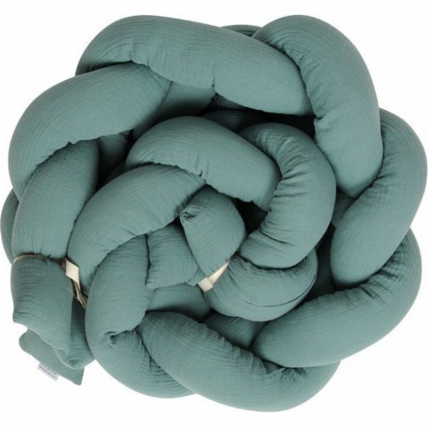 BabyMatex Chránič do postýlky 30 x 200, copánkový mušelín...