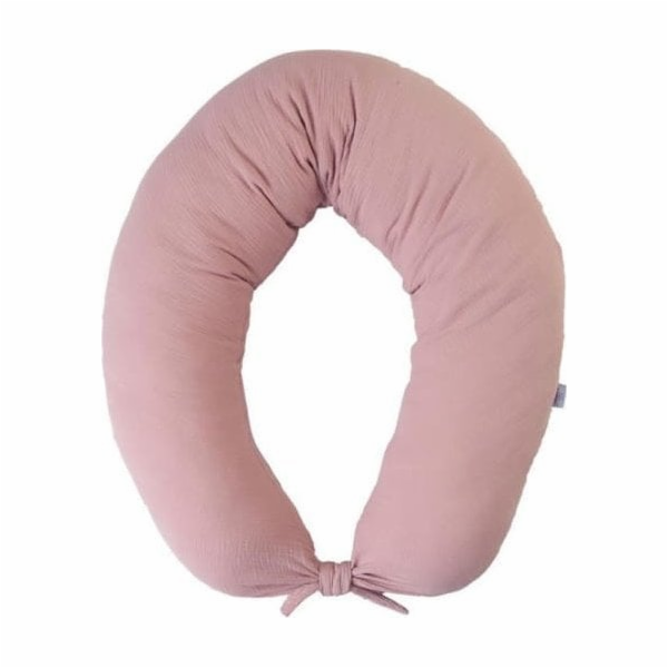 BabyMatex Polohovací polštář Moon z mušelínu, délka 260 c...
