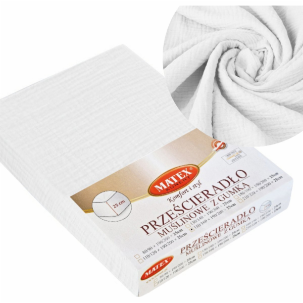 Matex Prostěradlo 90 x 200 Matex MUŠEŇ 01