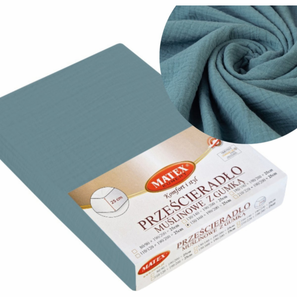 Matex Prostěradlo 160 x 200 Matex MUŠEŇ 34