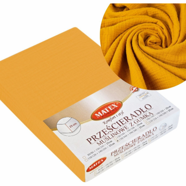 Matex Prostěradlo 160 x 200 Matex MUŠEŇ 06