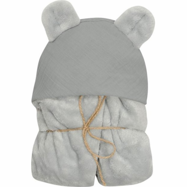 BabyMatex Deka 95 x 95 s kapucí Koala Muslin 02