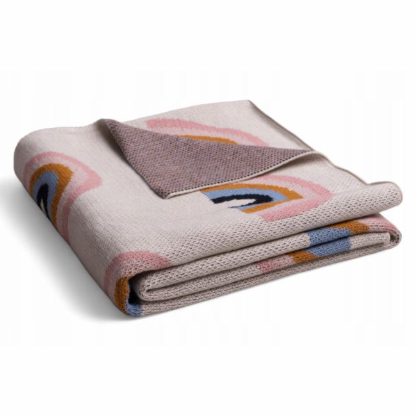 Multitex Bavlněná deka RAINBOW 80x100