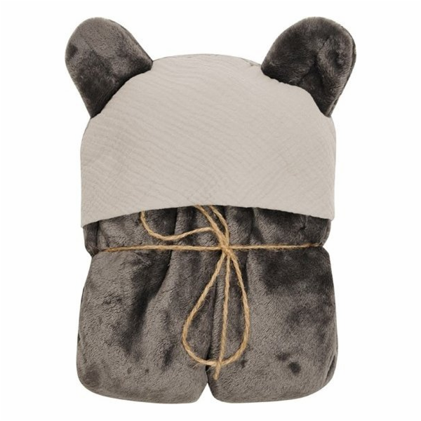 BabyMatex Deka 95 x 95 s kapucí Koala Muslin 03