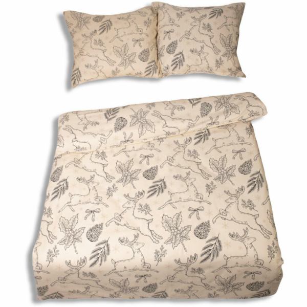 Multitex Flanelové povlečení (220x200-1,70x80-2)