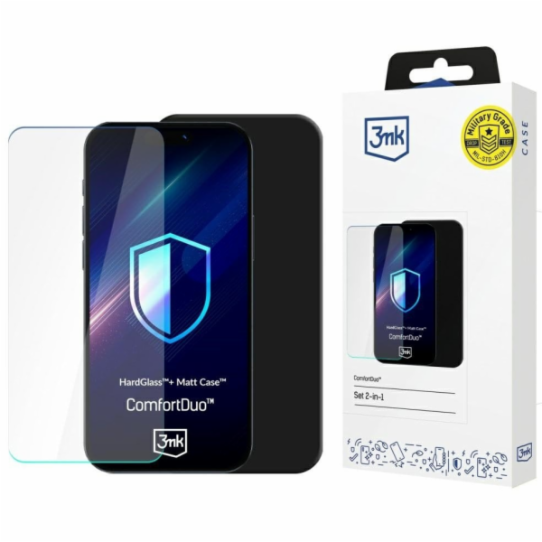 3MK ComfortDuo Matt Black pro Motorola Moto G34 5G