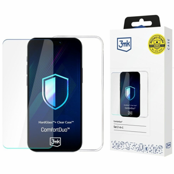 3MK Průhledná sada ComfortDuo pro Motorola Moto G34 5G