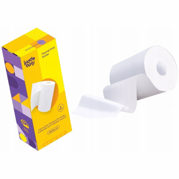 Atmosphera Papírové bílé náhradní etikety, samolepky, 5x ...