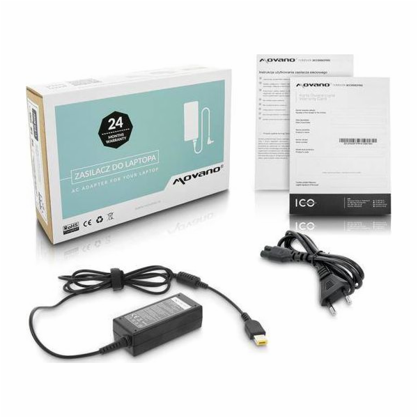 Movano Napájecí adaptér pro notebook 45W, 4,5 mm, 2,3 A, ...