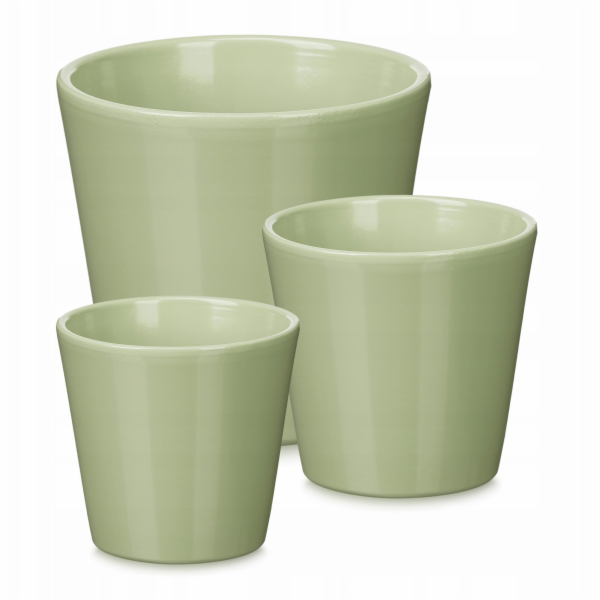 Ibergarden Sada kónických květináčů O 14, 17, 22 cm