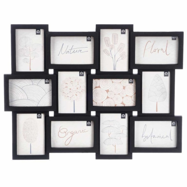 Giftdecor Multirámeček pro 12 fotografií, 10×15 cm