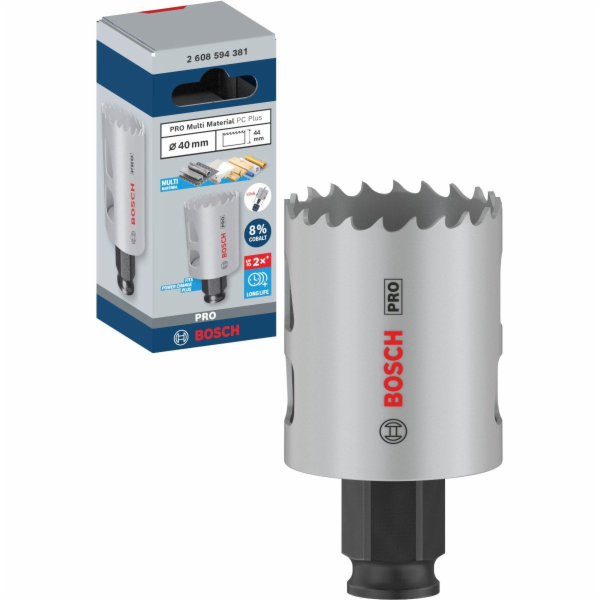 Bosch Děrová pila 40 mm Powerchange BIM PRO Multimateriálová