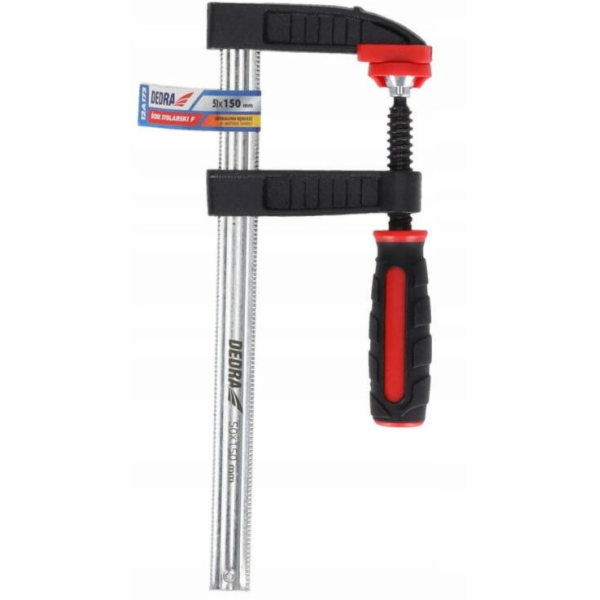 Dedra Tesařská svěrka F 800x120mm, rukojeť ze 2 materiálů
