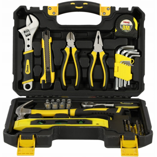 Forcekraft Sada nářadí WMC 60 bitů EL, nástrčné klíče a k...