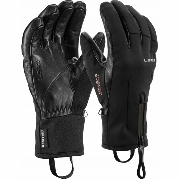 Leki Dámské rukavice Ebony 3D černé 8.0