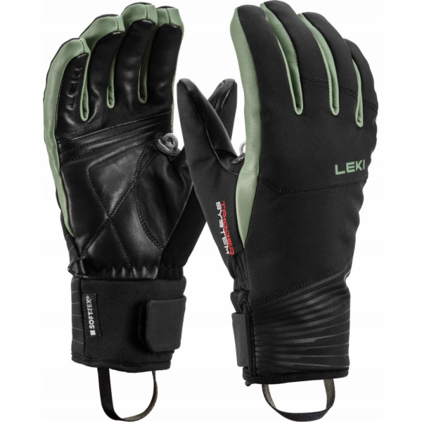 Leki Dámské rukavice Sparrow 3D zelené 6.5