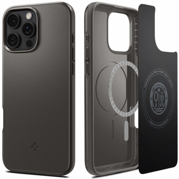 Spigen Pouzdro Thin Fit MagSafe pro iPhone 16 Pro - černé
