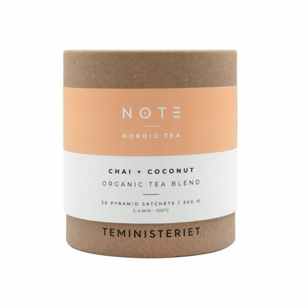 Teministeriet Tea Note Chai Coconut Organic 20 sáčků