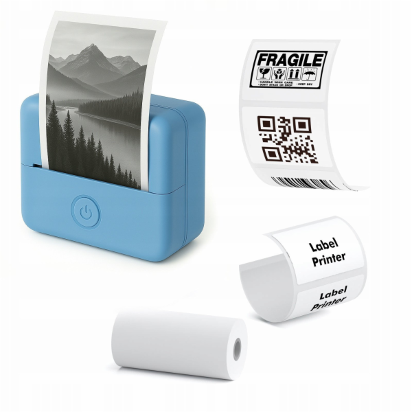 LoveInstant Bluetooth termální tiskárna pro fotografie, s...