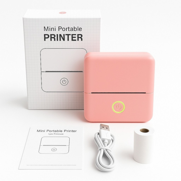 LoveInstant Bluetooth termální tiskárna pro fotografie, s...