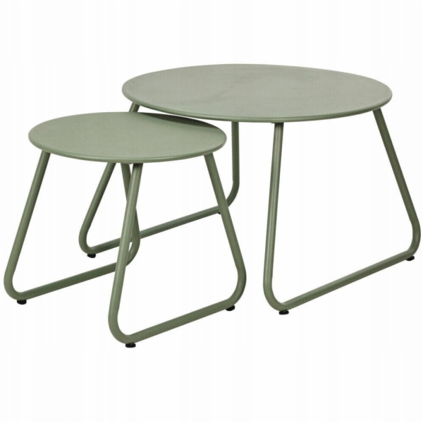 Home Styling Collection Sada kovových konferenčních stolk...