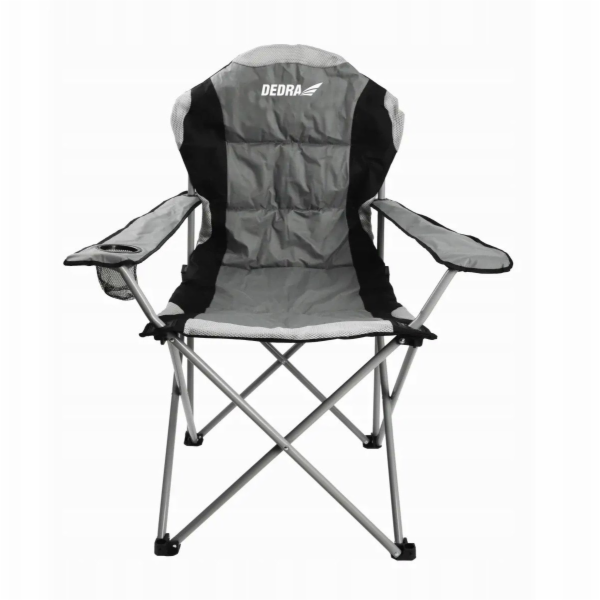 Dedra Skládací kempingová židle 90x58x110 cm, plná