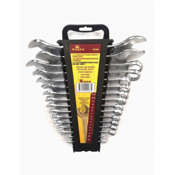 DeWalt SADA OČKOVÝCH KLÍČŮ - PLOCHÝCH H 16 ELEKTRICKÝCH