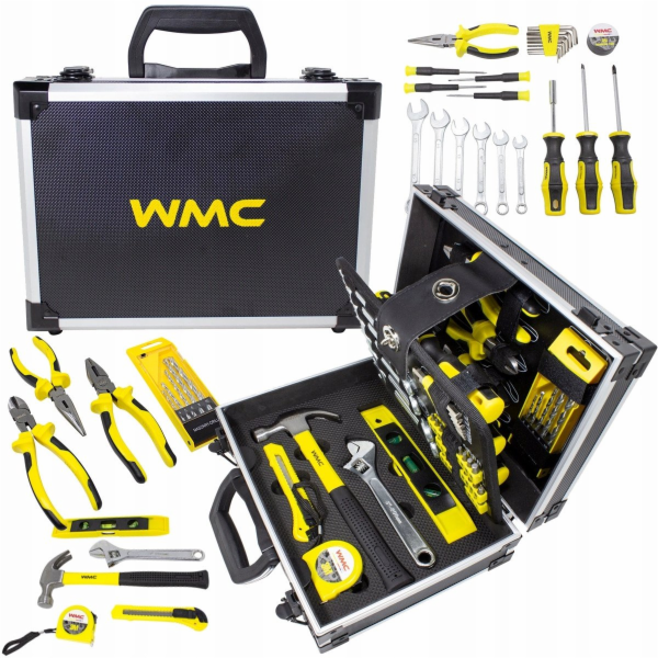 Kraft&Dele SADA NÁŘADÍ V KUFRU NA NÁŘADÍ - KLÍČE 64 EL.