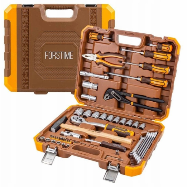 Forcekraft Sada nářadí 1/2 a 1/4, 60 dílů. (6stranný) (7–...