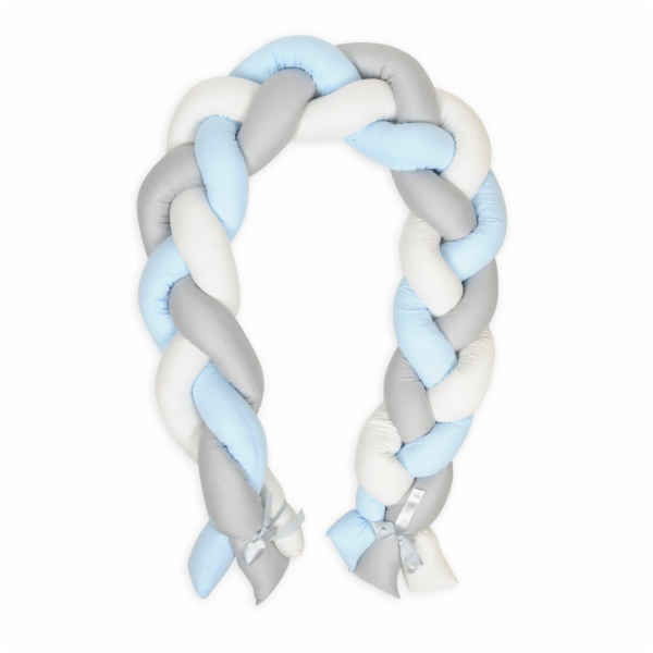 Multitex Chránič postýlky Saténový BRAID, délka 200 cm