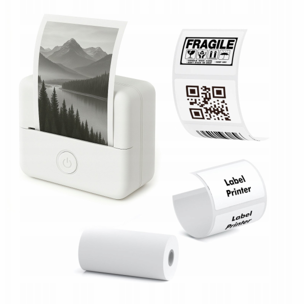 LoveInstant Bluetooth termální tiskárna pro fotografie, s...