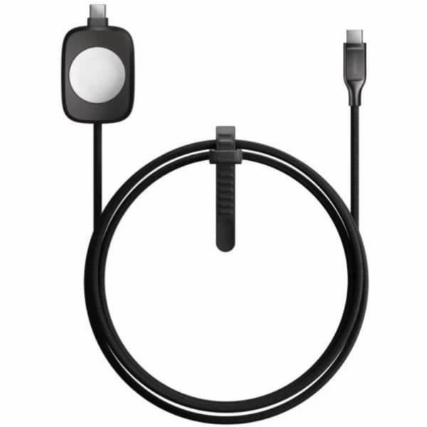 3MK Univerzální kabel Nomad pro Apple Watch, 1,5 m, karbi...