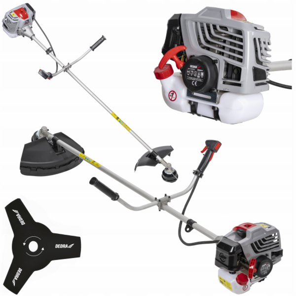 Dedra Benzínový křovinořez 1,45 kW 52 ccm, popruh, hlava ...