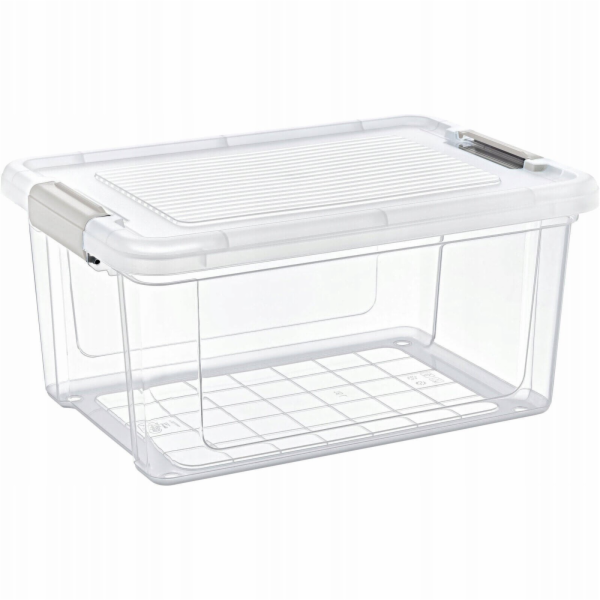 Kela Průhledná úložná krabice, 41 x 29 x 20 cm