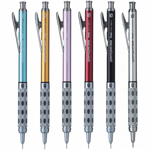 Pentel Mechanická tužka GraphGear 1000, lesklá, 0,5 mm
