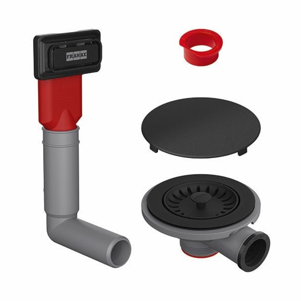 Franke odtok se zátkou Color Line, matná černá 112.0658.444