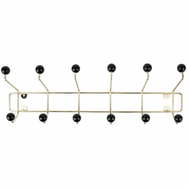 Goodhome&nbsp;Nástěnný&nbsp;věšák&nbsp;na&nbsp;oblečení&nbsp;SATURNUS&nbsp;GLAM,&nbsp;53,5&nbsp;cm