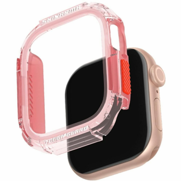 SKINARMA Pouzdro Atom pro Apple Watch 42mm růžové