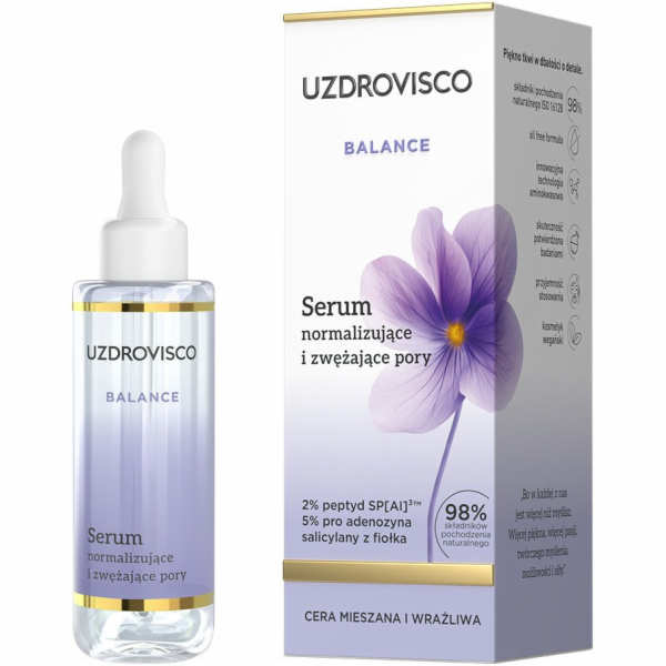 Uzdrovisco Balance sérum normalizující a stahující póry 30ml