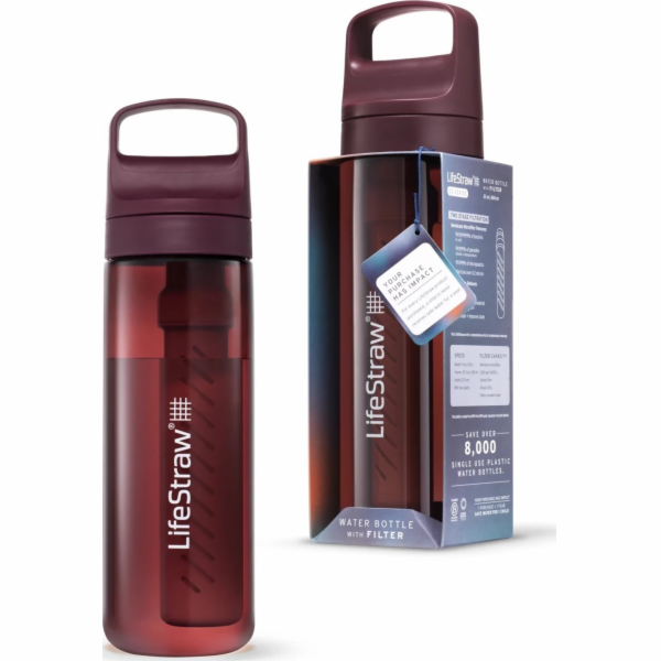 LifeStraw LifeStraw Go 2.0 červená filtrovaná láhev 0,65 ...