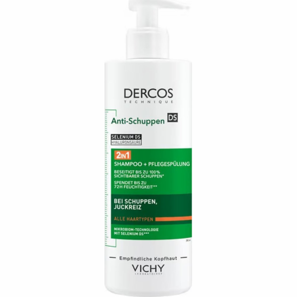 Vichy Dercos Šampon proti lupům s kondicionérem 2v1 390ml