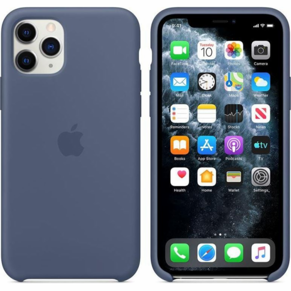 Apple Silikonový kryt iPhone 11 Pro, aljašská modrá